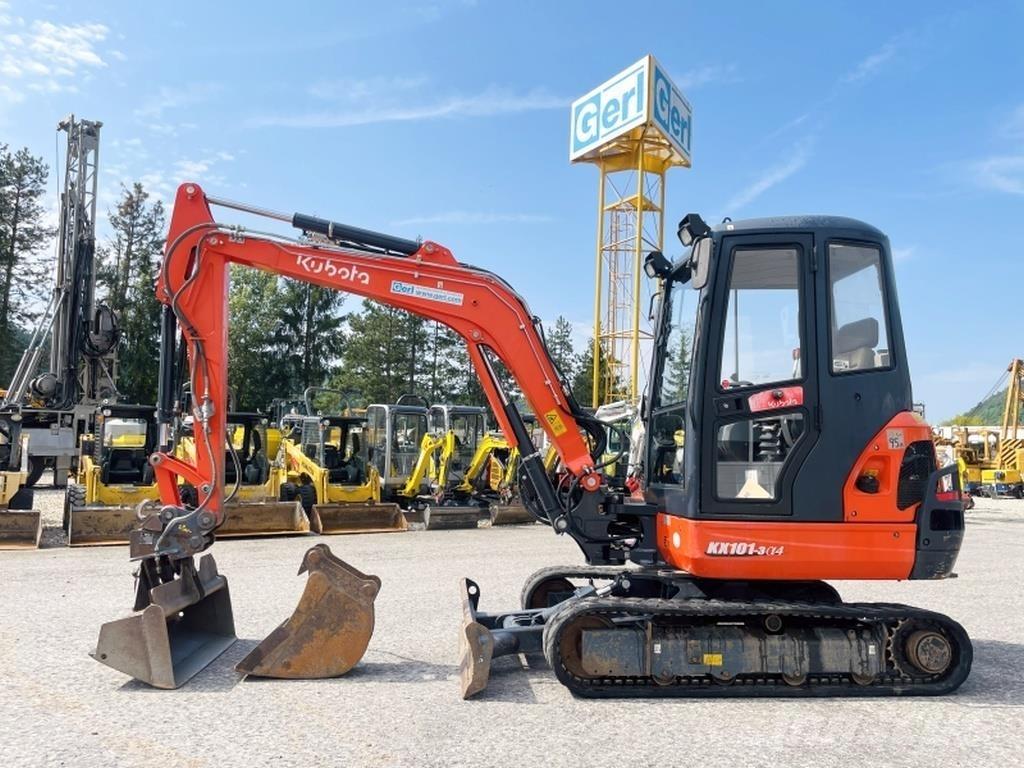 Kubota KX101-3a Mini ekskavatoriai < 7 t