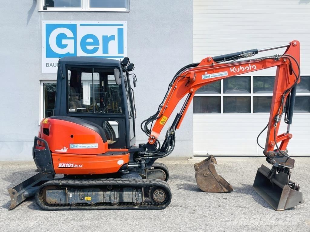 Kubota KX101-3a Mini ekskavatoriai < 7 t