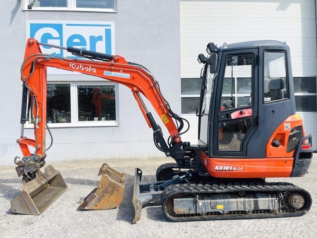 Kubota KX101-3a Mini ekskavatoriai < 7 t