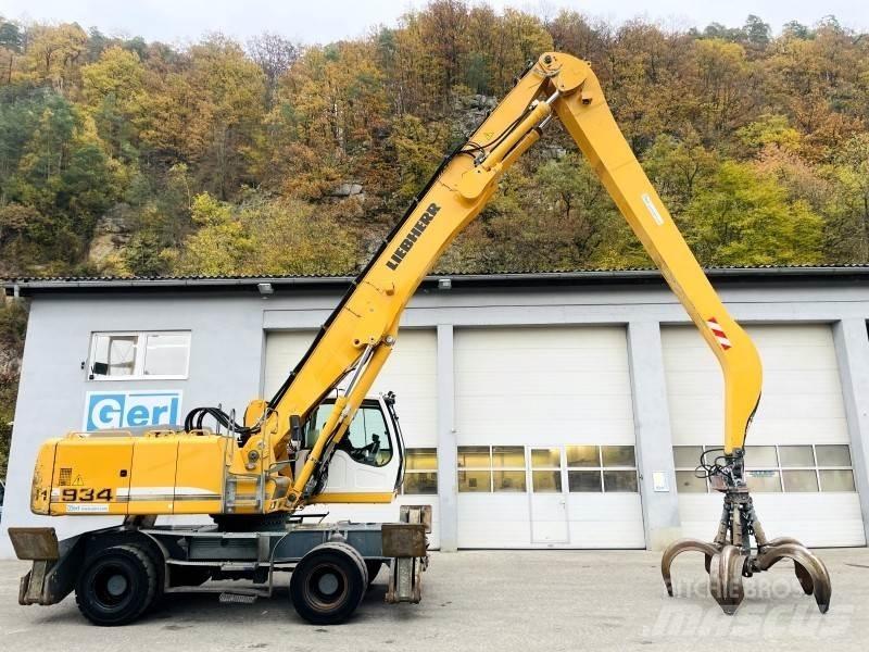 Liebherr A934C Atliekų / pramoniniai krautuvai
