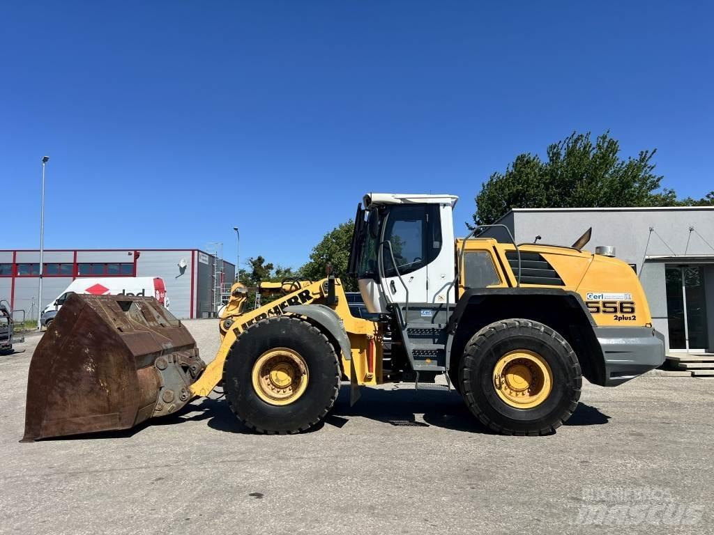 Liebherr L 556 Naudoti ratiniai krautuvai