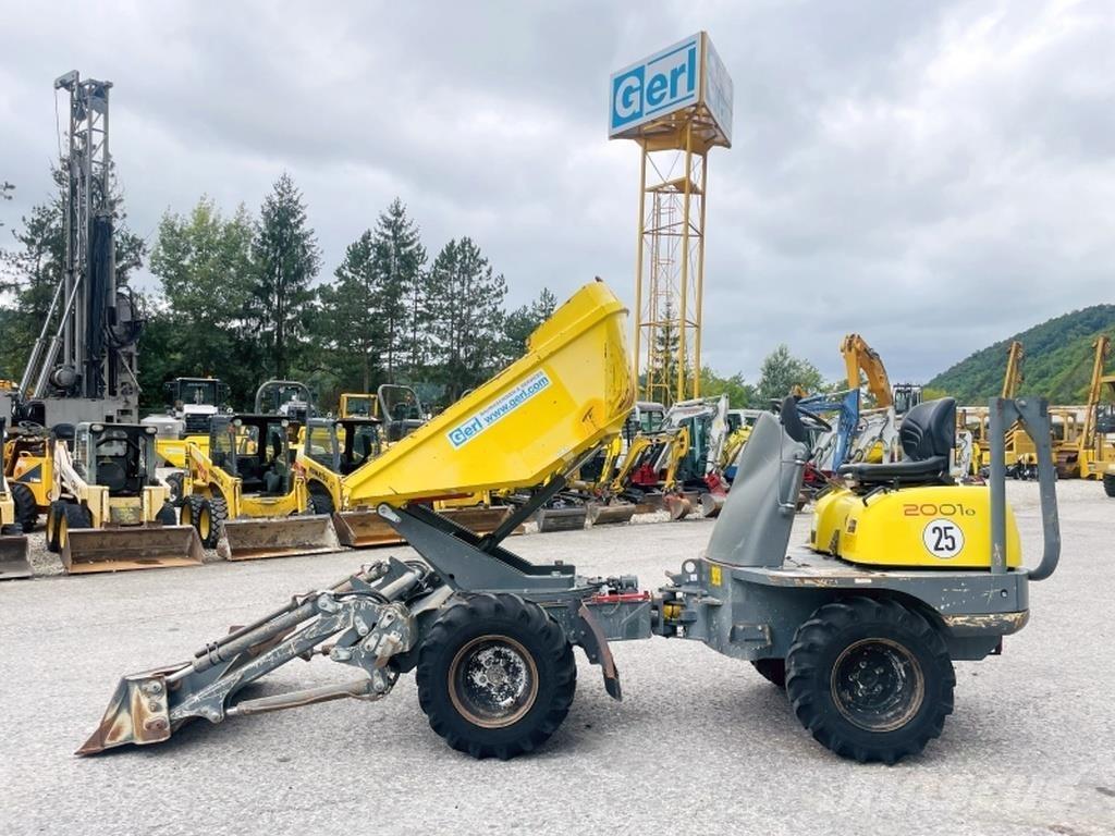 Neuson 2001 Selbstlader Statybiniai savivarčiai sunkvežimiai