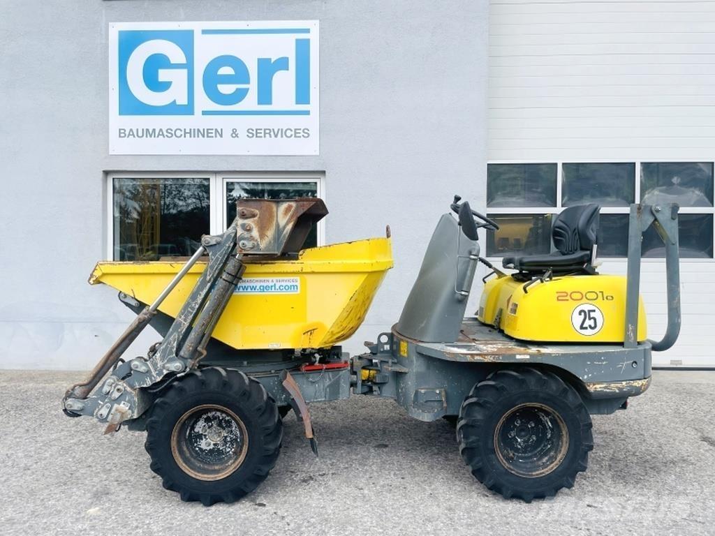 Neuson 2001 Selbstlader Statybiniai savivarčiai sunkvežimiai