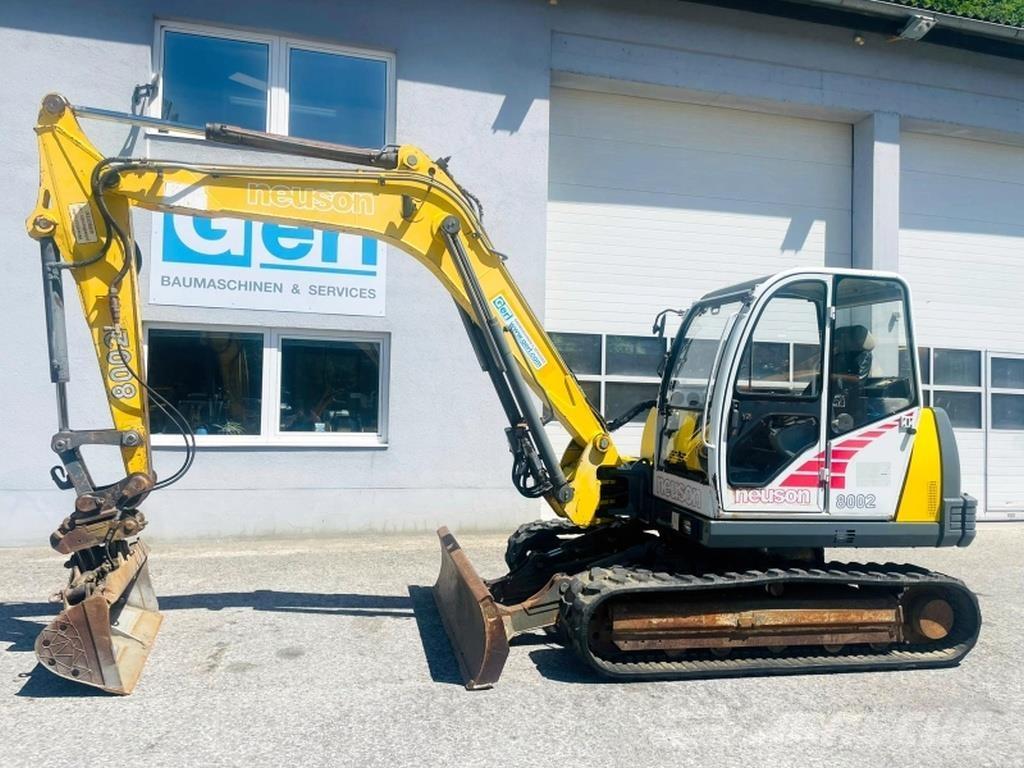 Neuson 8002 RDV Mini ekskavatoriai < 7 t