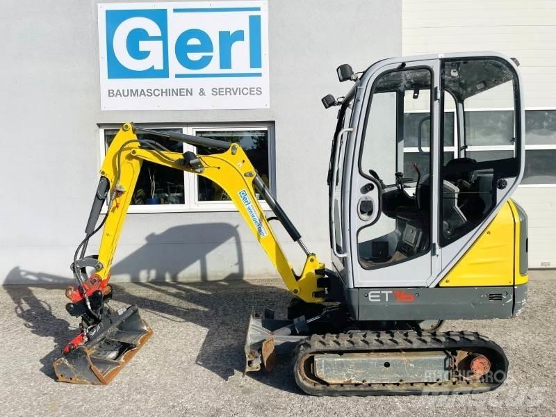 Neuson ET16 Mini ekskavatoriai < 7 t