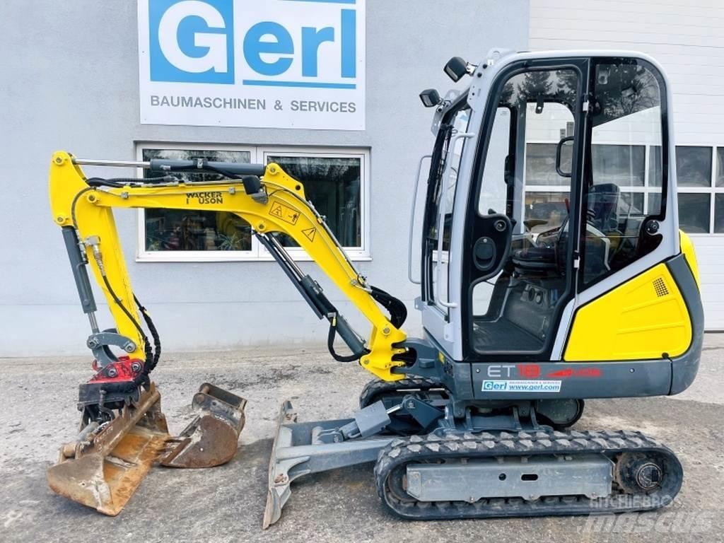Neuson ET18 VDS Mini ekskavatoriai < 7 t