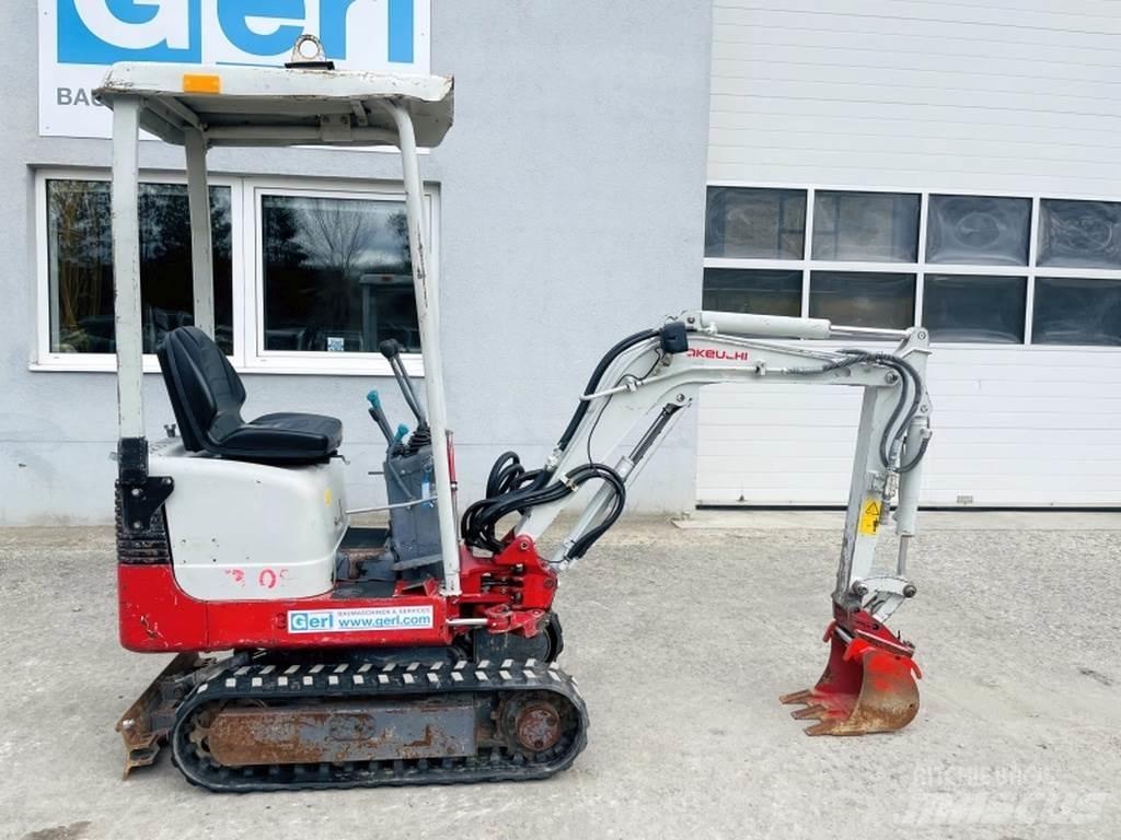 Takeuchi TB108 Mini ekskavatoriai < 7 t