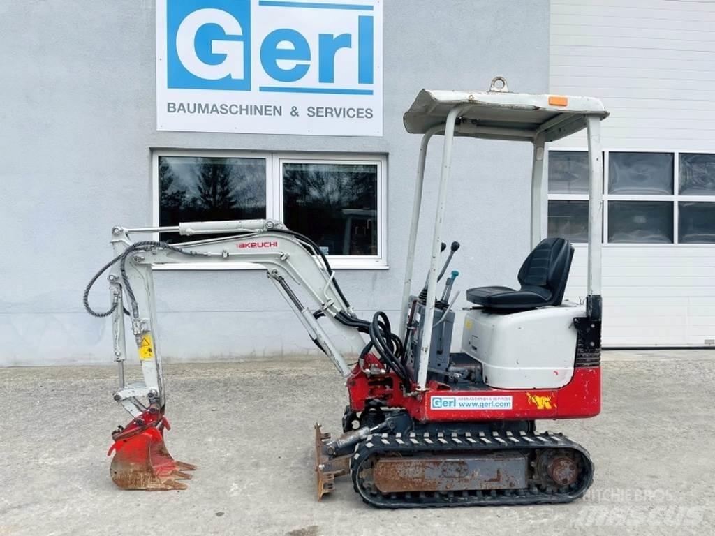 Takeuchi TB108 Mini ekskavatoriai < 7 t