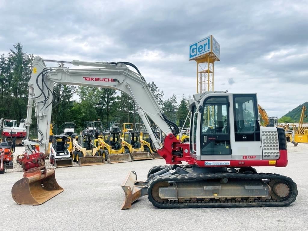Takeuchi TB1140 Mini ekskavatoriai < 7 t