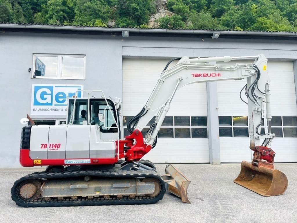 Takeuchi TB1140 Mini ekskavatoriai < 7 t
