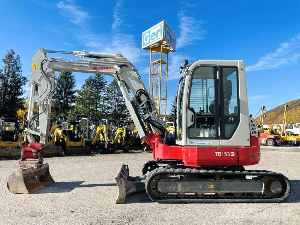 Takeuchi TB153FR Mini ekskavatoriai < 7 t