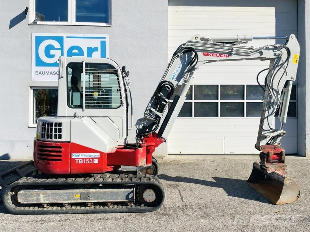 Takeuchi TB153FR Mini ekskavatoriai < 7 t