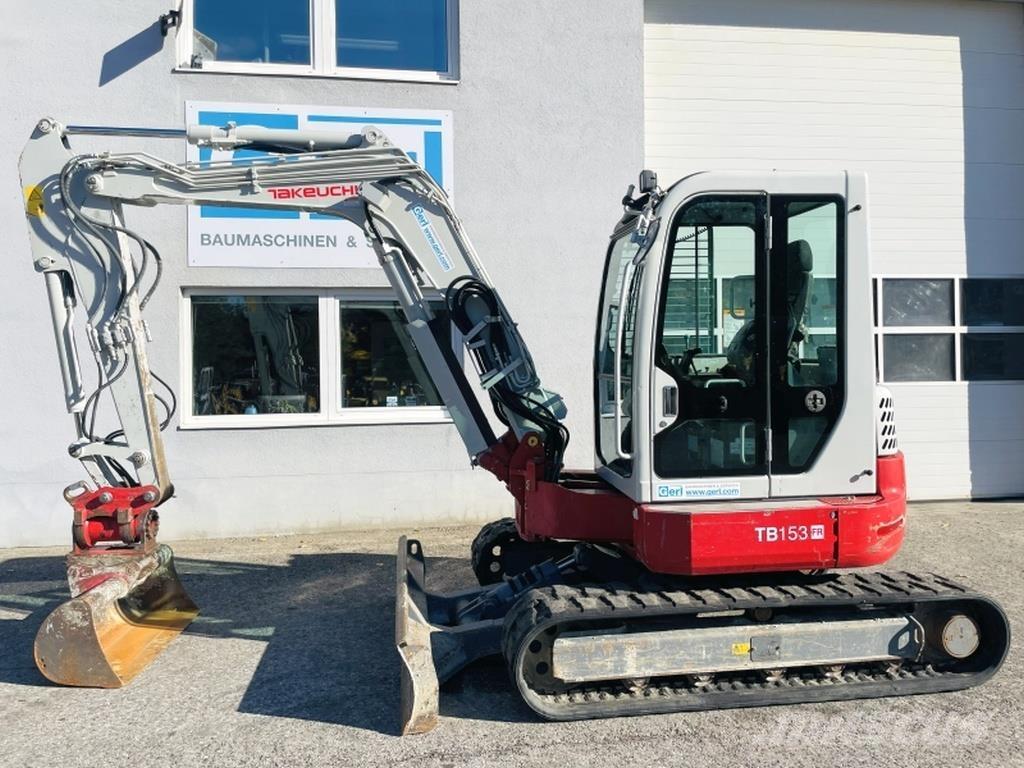 Takeuchi TB153FR Mini ekskavatoriai < 7 t