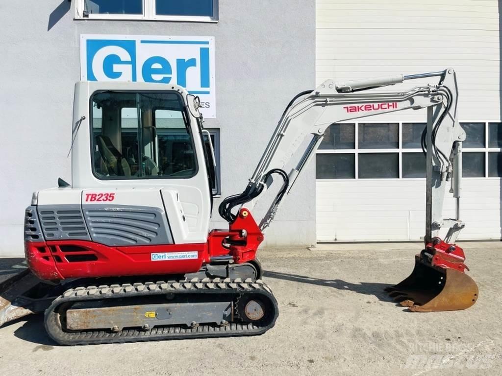 Takeuchi TB235 Mini ekskavatoriai < 7 t