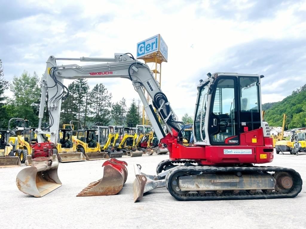 Takeuchi TB280FR Mini ekskavatoriai < 7 t