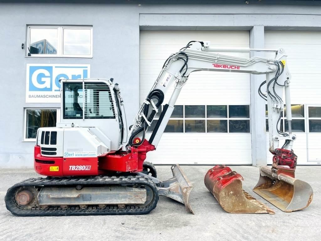 Takeuchi TB280FR Mini ekskavatoriai < 7 t