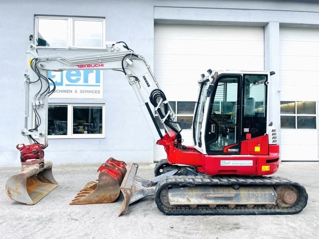 Takeuchi TB280FR Mini ekskavatoriai < 7 t