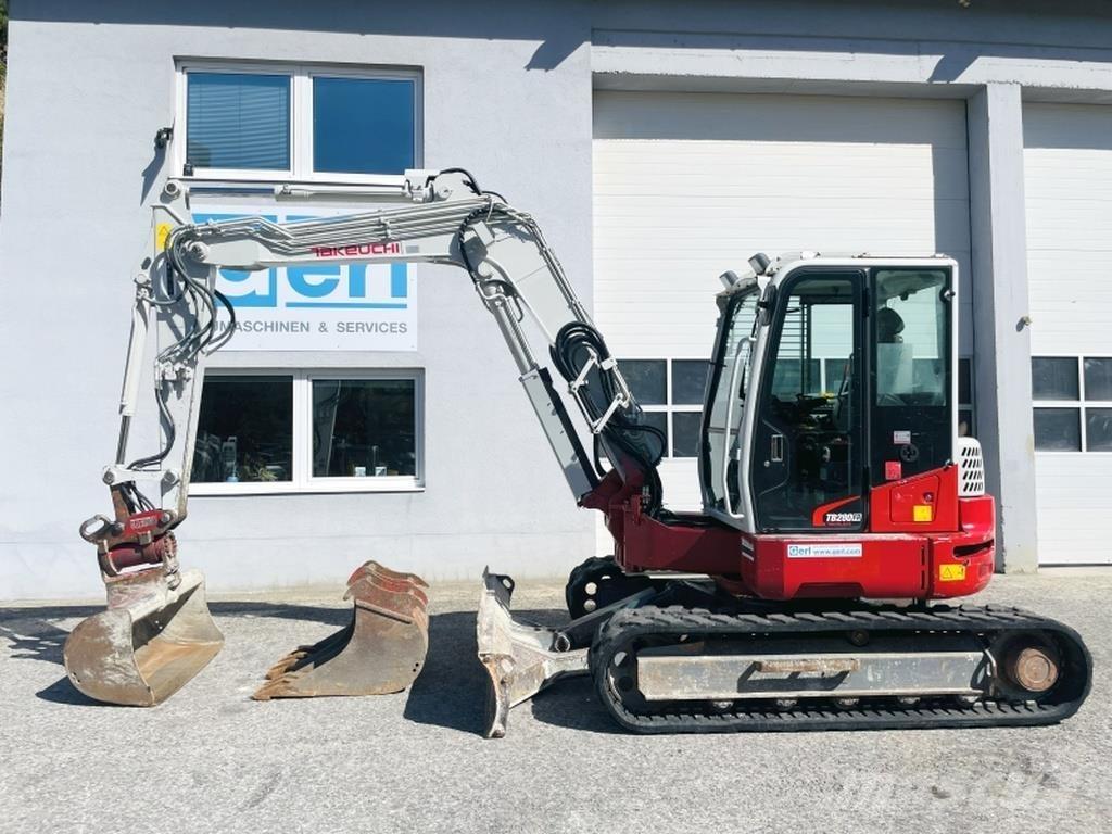 Takeuchi TB280FR Mini ekskavatoriai < 7 t