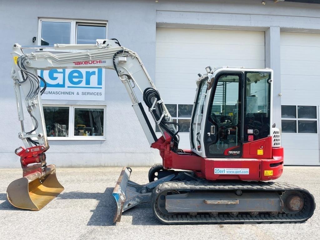 Takeuchi TB280FR Mini ekskavatoriai < 7 t