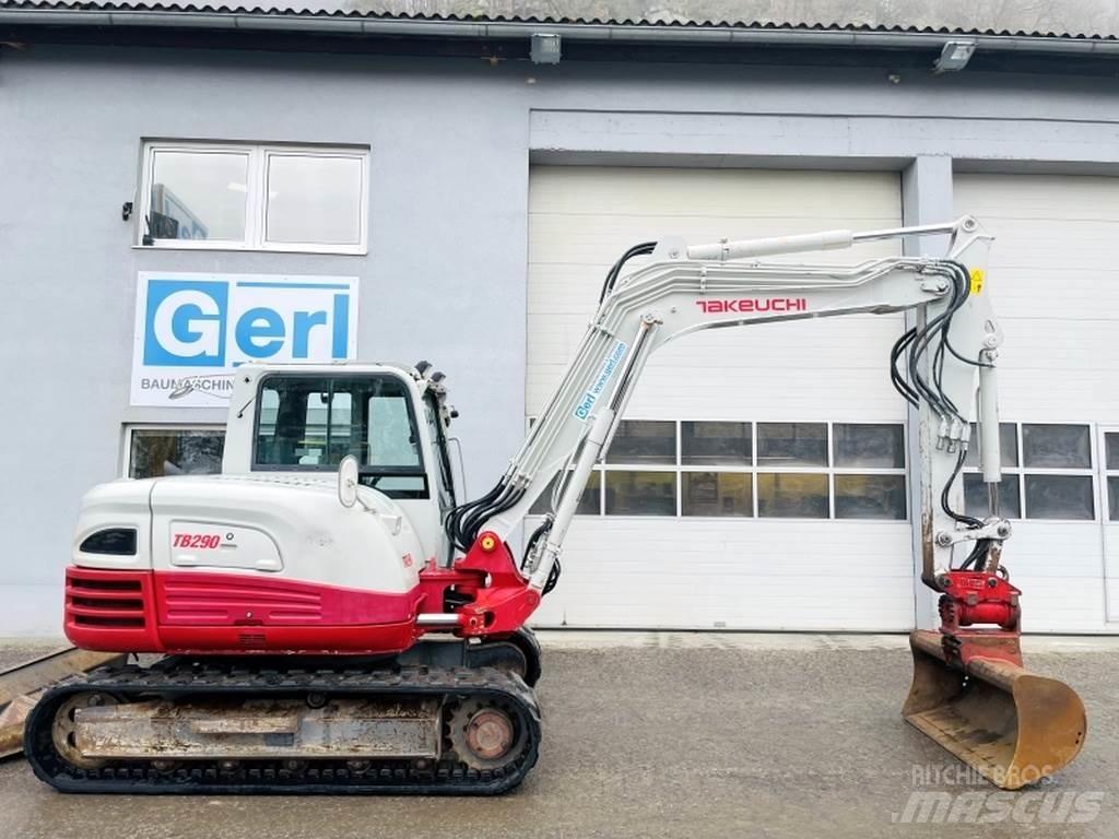 Takeuchi TB290 Mini ekskavatoriai < 7 t