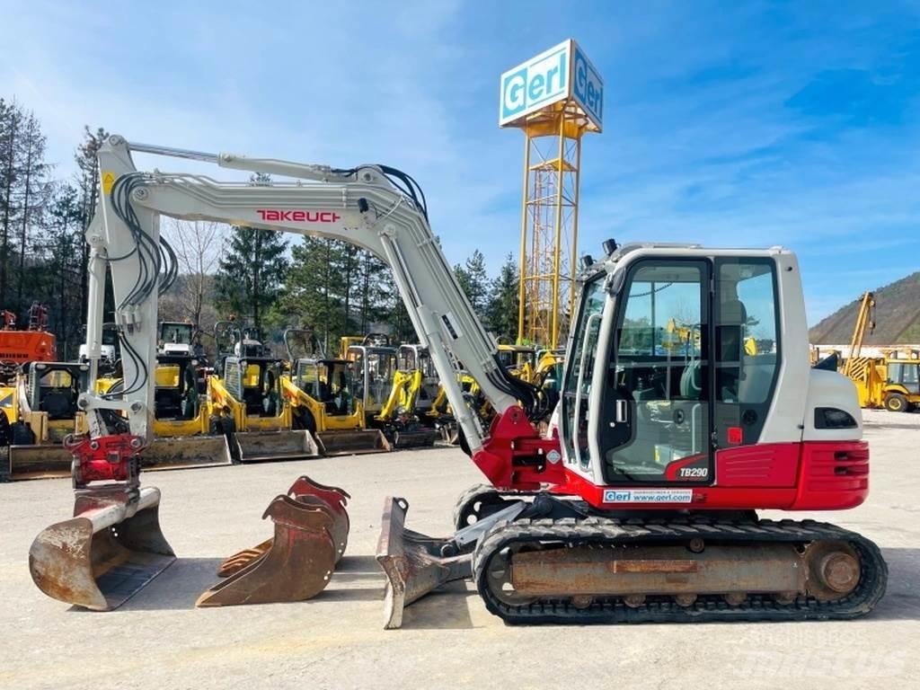 Takeuchi TB290 Mini ekskavatoriai < 7 t