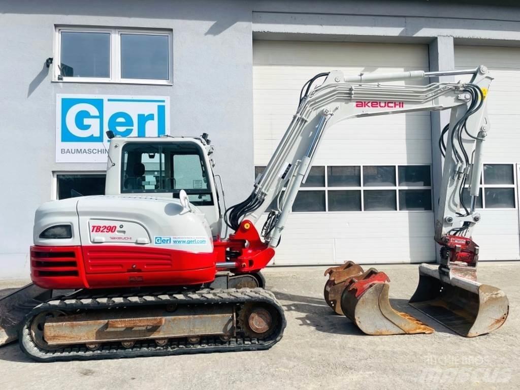 Takeuchi TB290 Mini ekskavatoriai < 7 t