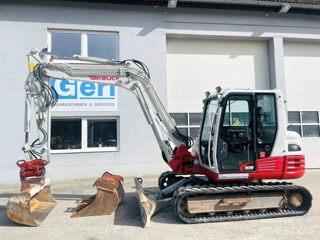 Takeuchi TB290 Mini ekskavatoriai < 7 t