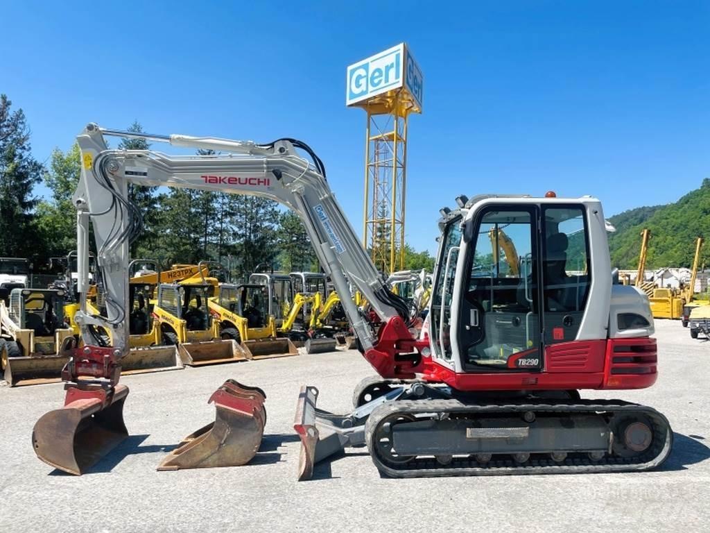 Takeuchi TB290 Mini ekskavatoriai < 7 t