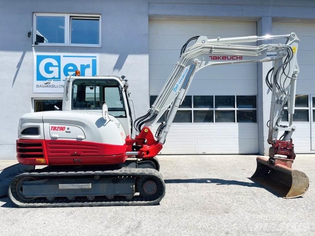 Takeuchi TB290 Mini ekskavatoriai < 7 t