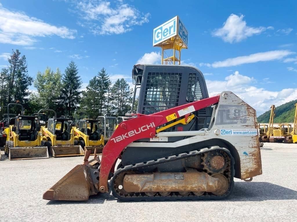Takeuchi TL8 Krautuvai su šoniniu pasukimu