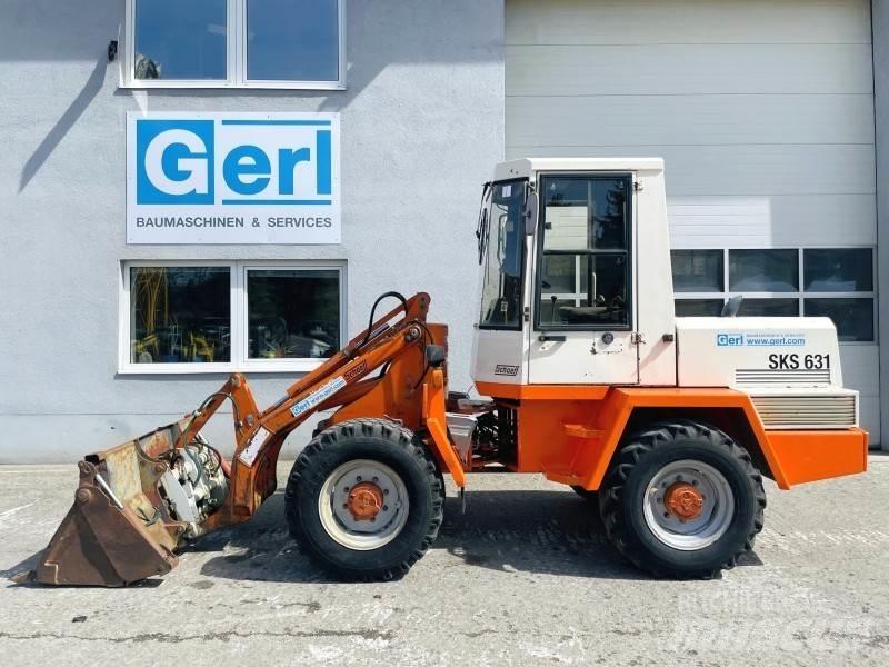 Terex Schaeff SKS 631 Naudoti ratiniai krautuvai