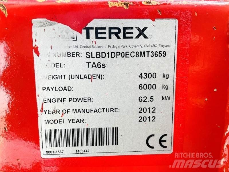 Terex TA6s Statybiniai savivarčiai sunkvežimiai