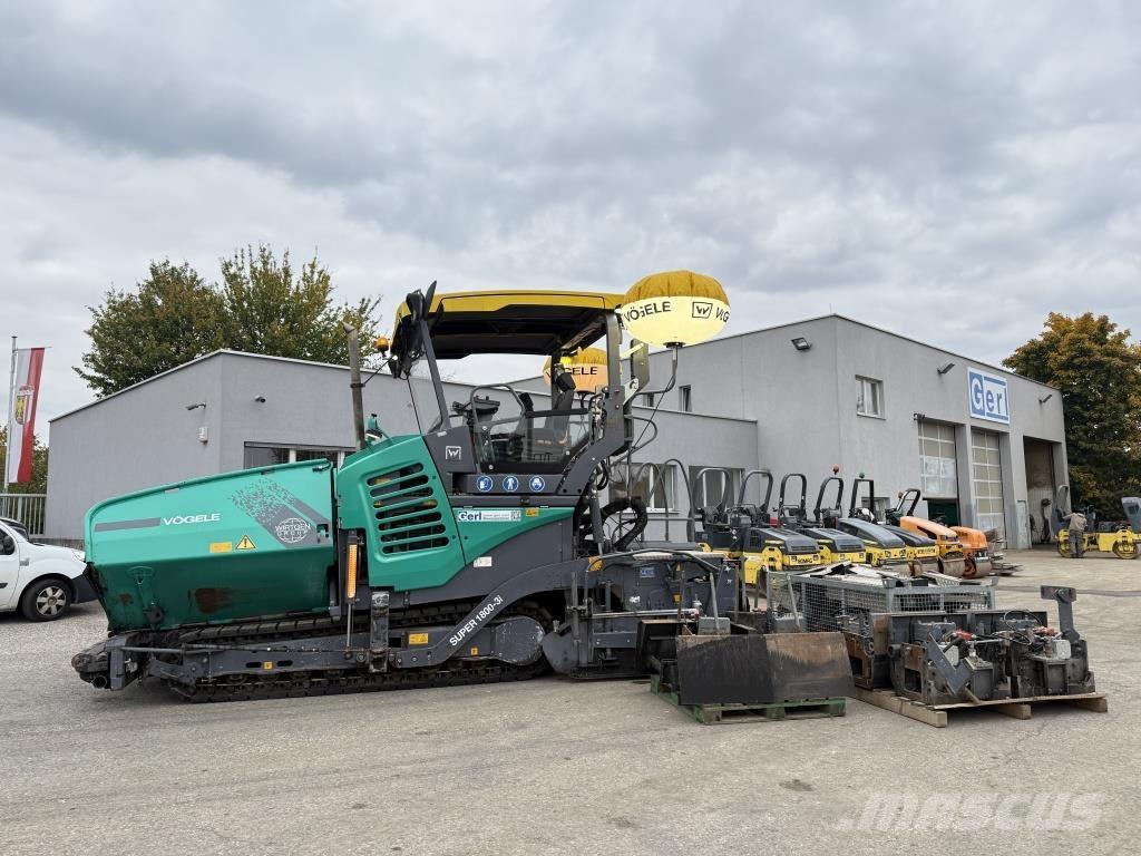 Vögele Super 1800-3i Asfalto klotuvai