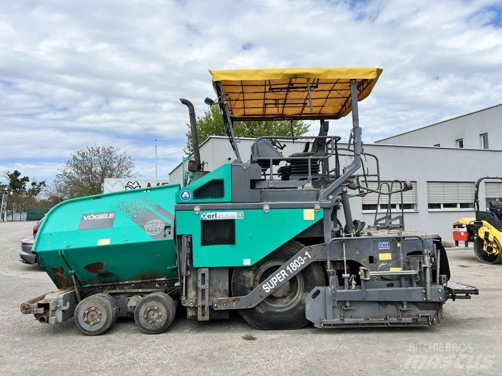Vögele Super 1803-1 Asfalto klotuvai