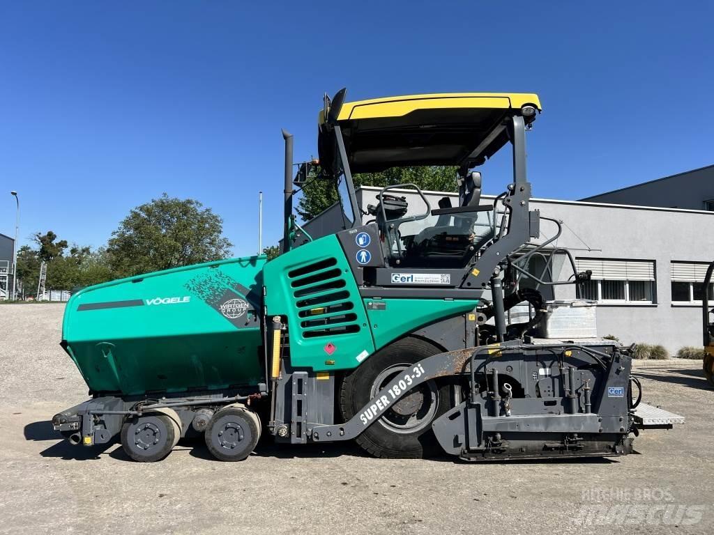 Vögele Super 1803-3i Asfalto klotuvai