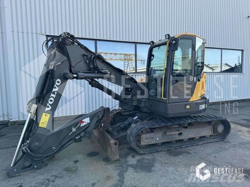 Volvo ECR88D Vikšriniai ekskavatoriai