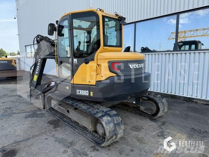 Volvo ECR88D Vikšriniai ekskavatoriai