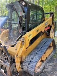 CAT 259D3 Krautuvai su šoniniu pasukimu