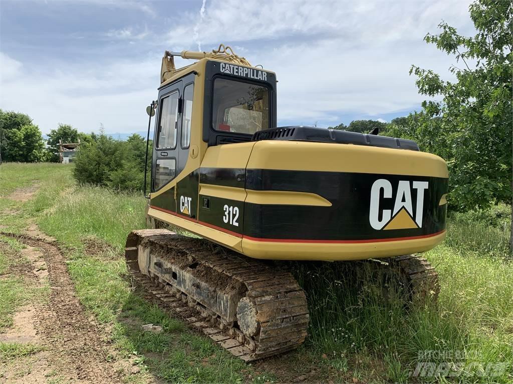CAT 312 Vikšriniai ekskavatoriai