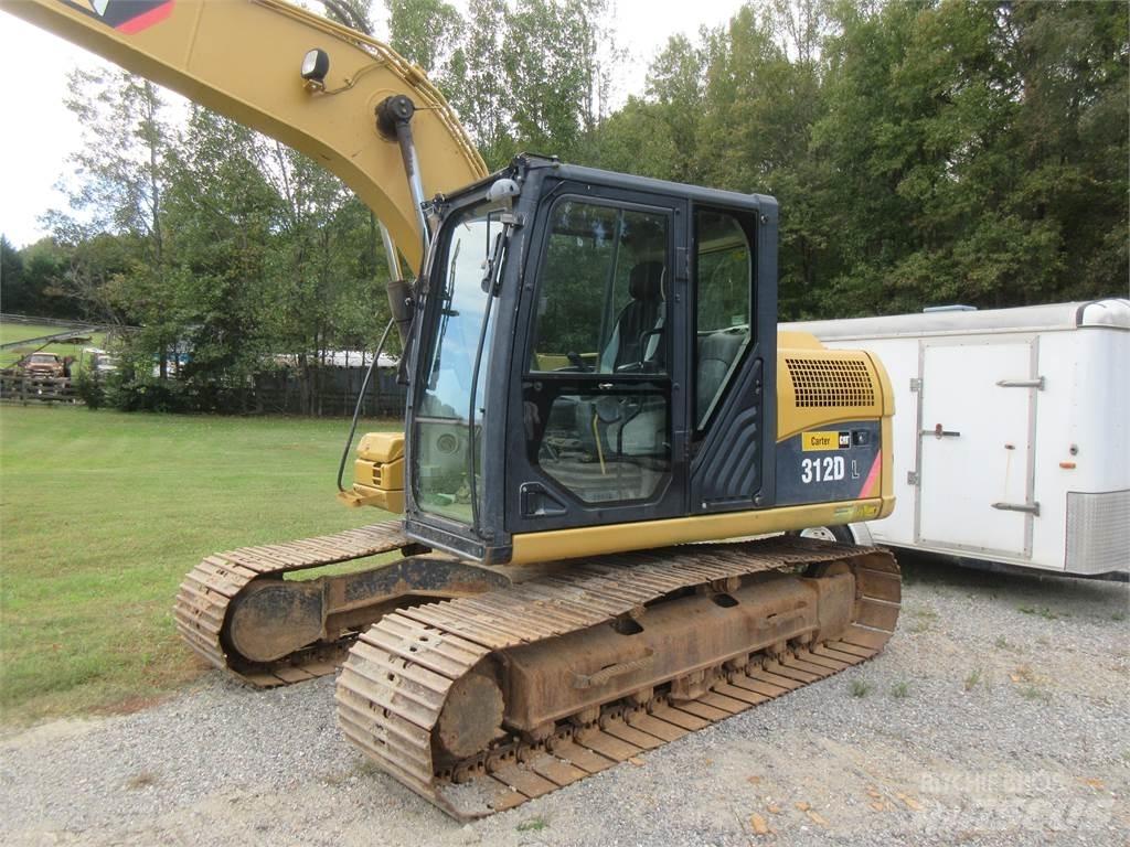 CAT 312D Vikšriniai ekskavatoriai