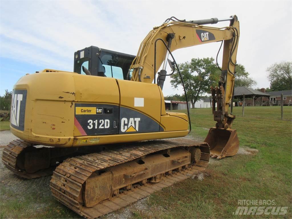 CAT 312D Vikšriniai ekskavatoriai