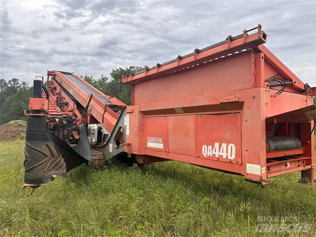 Sandvik QA440 Sietai