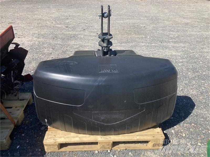 GP 2000 kg Priekiniai svoriai