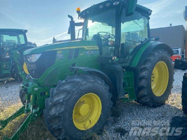 John Deere 6R120 Traktoriai