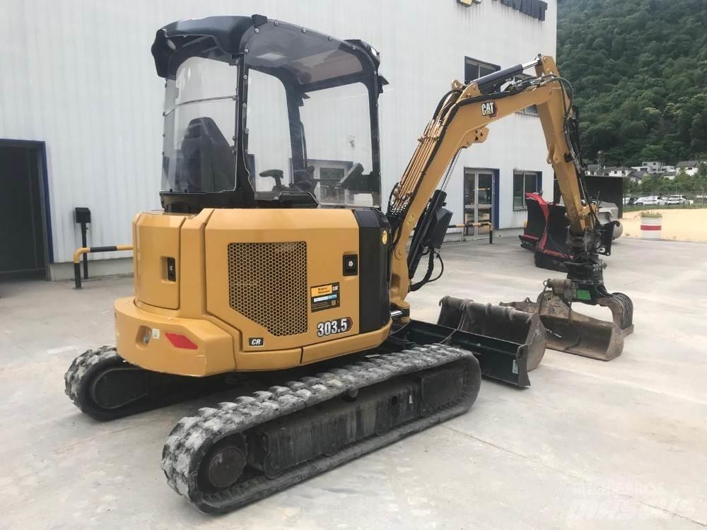 CAT 303.5E Mini ekskavatoriai < 7 t
