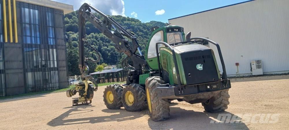 John Deere 1270E Miško pjovimo technika