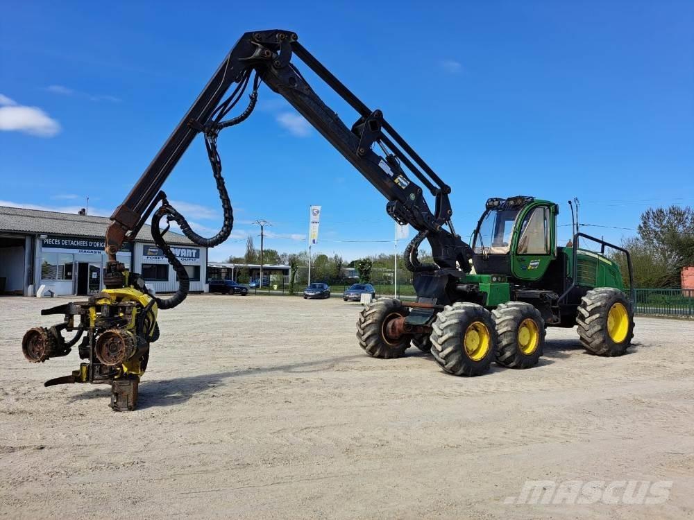 John Deere 1270E Miško pjovimo technika