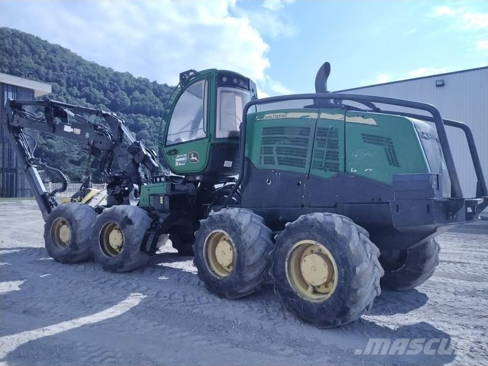 John Deere 1270G Miško pjovimo technika