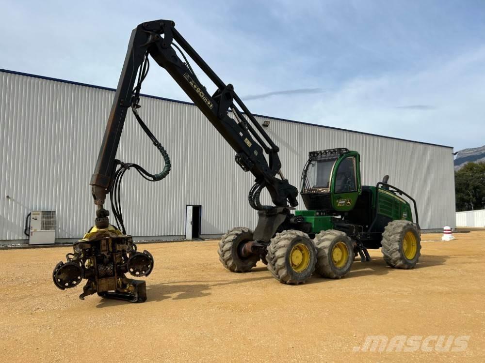 John Deere 1270G Miško pjovimo technika