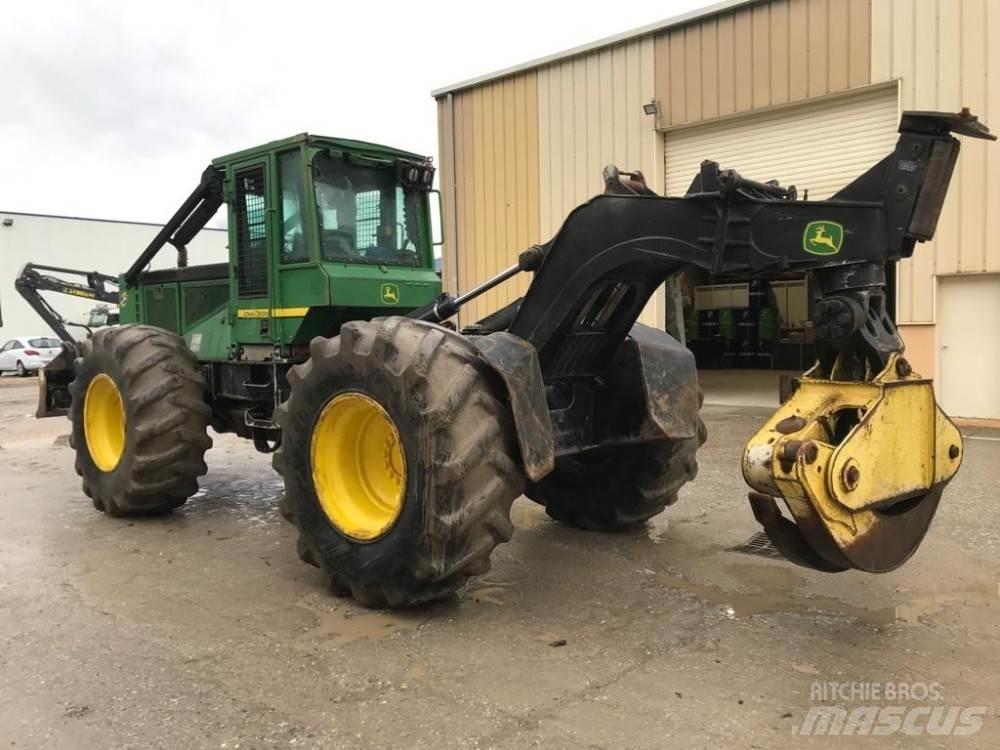 John Deere 648H Skiedrovežiai
